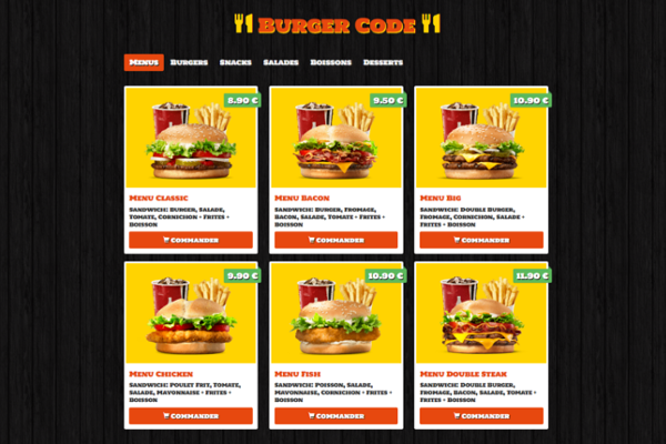 Burger code